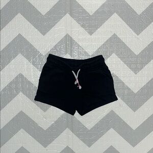 Girls 5T black shorts with pockets